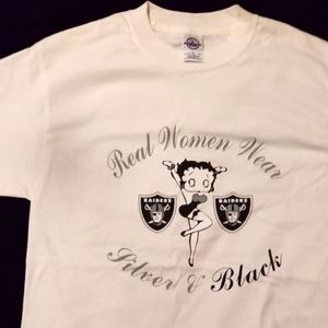 Raider Betty Boop shirt